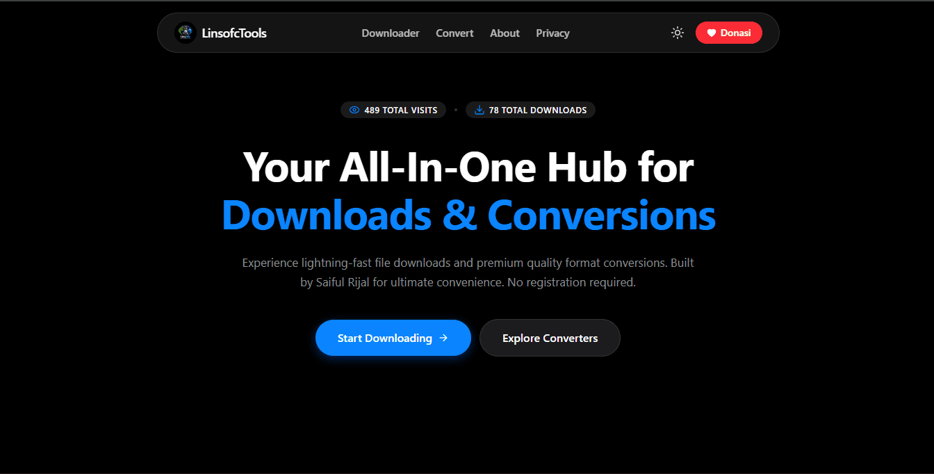 All-in-One Media Downloader & Converter