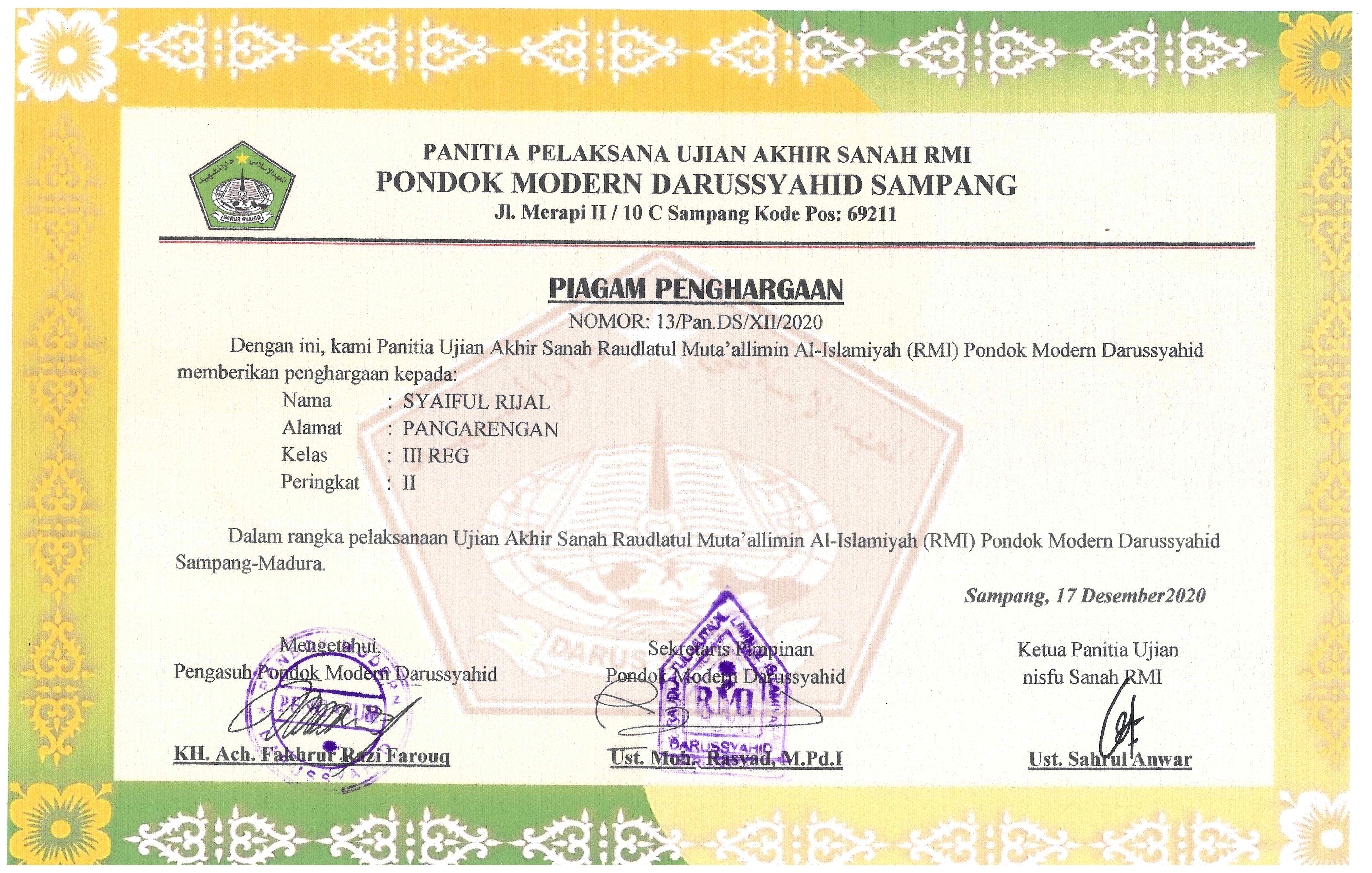 Piagam 4